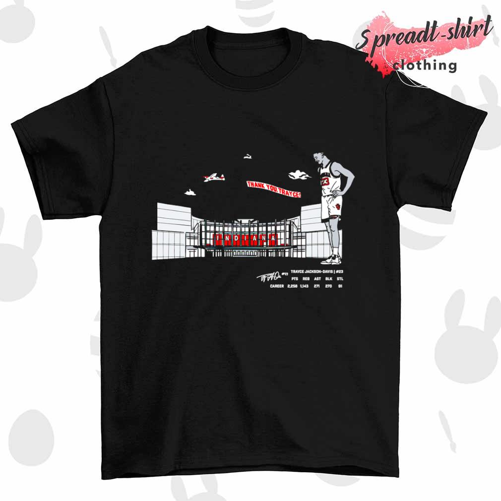 Jackson-Davis thank you Trayce signature shirt