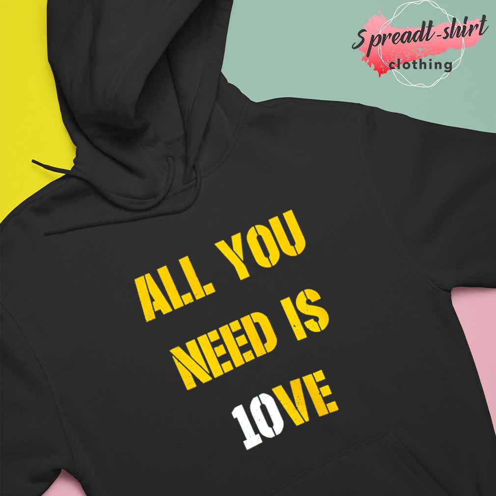 Cute Jordan Love Shirt, Green Bay Packers All You Need Is Love