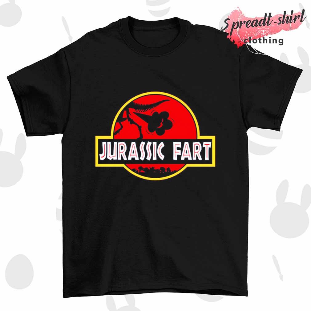 Jurassic Fart logo shirt