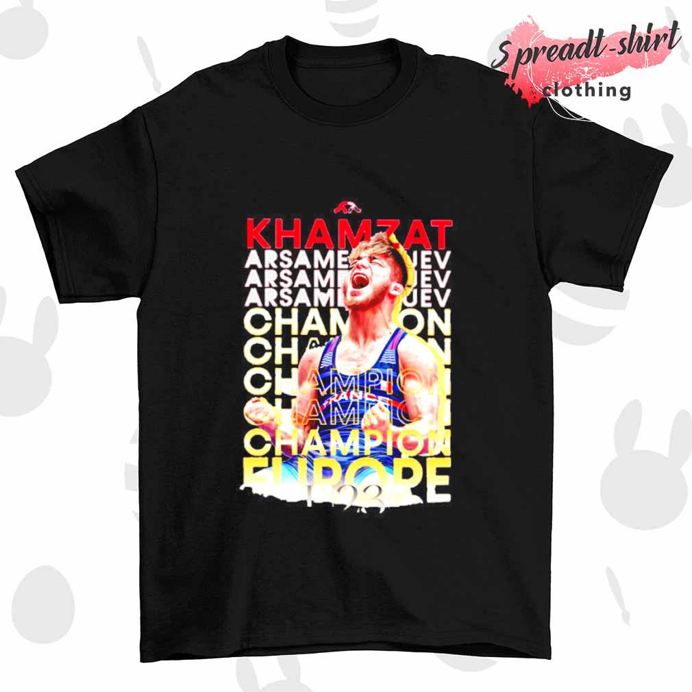 Khamzat Chimaev Champion Europe 2023 shirt