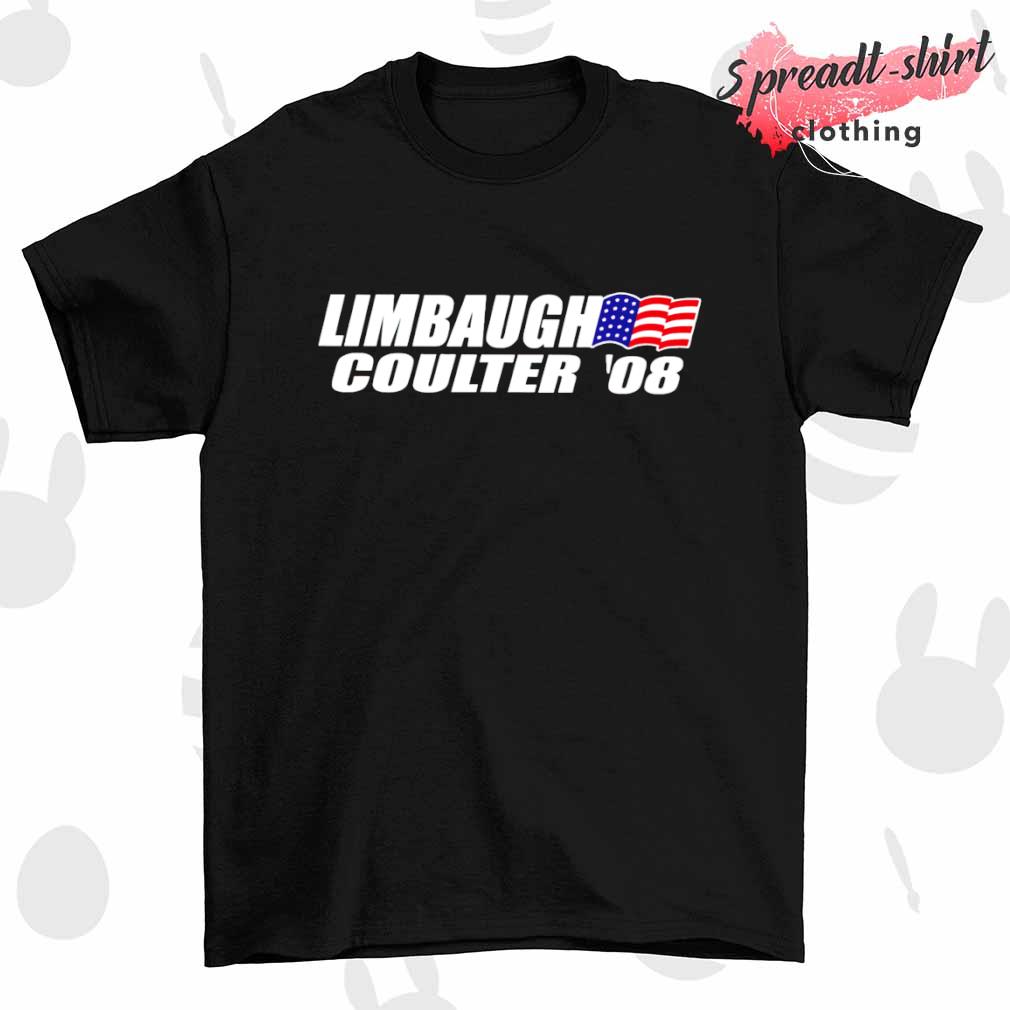 Limbaugh Coulter '08 USA flag shirt