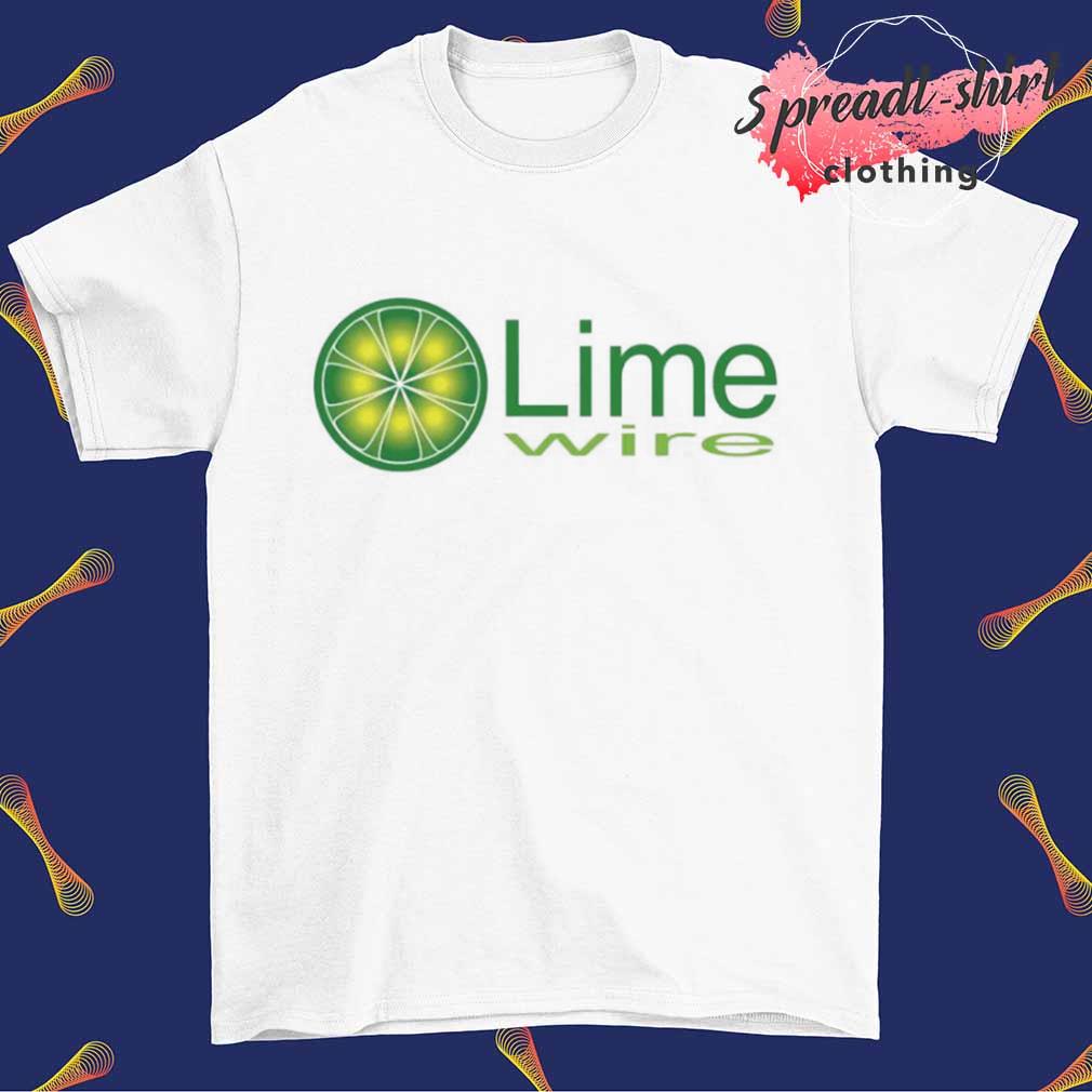 LimeWire logo shirt