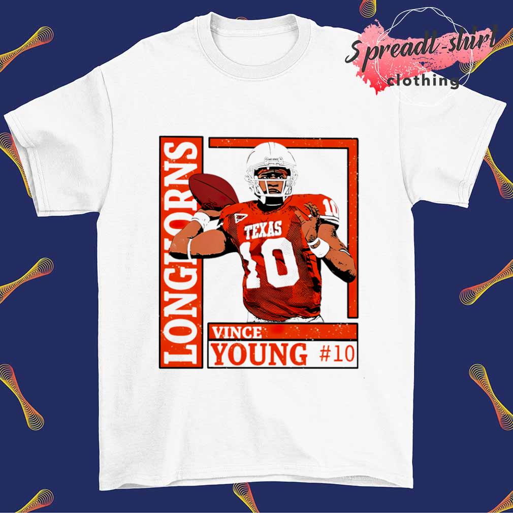 Longhorns Vince Young 10 shirt