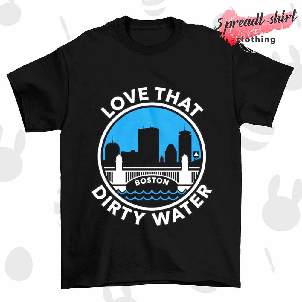 Love that dirty water skyline seal shirt