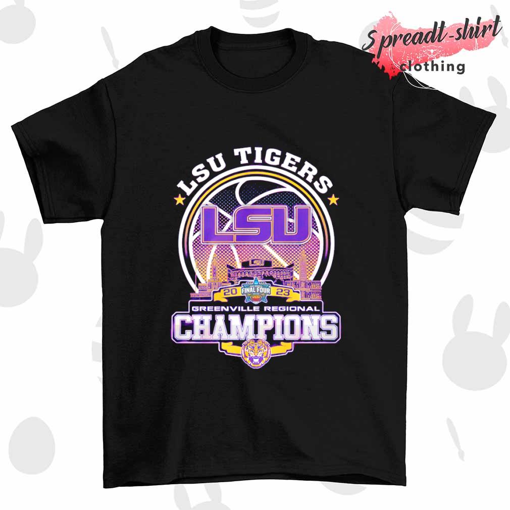 LSU Tigers Final Tour 2023 Greenville Regional Champions shirt