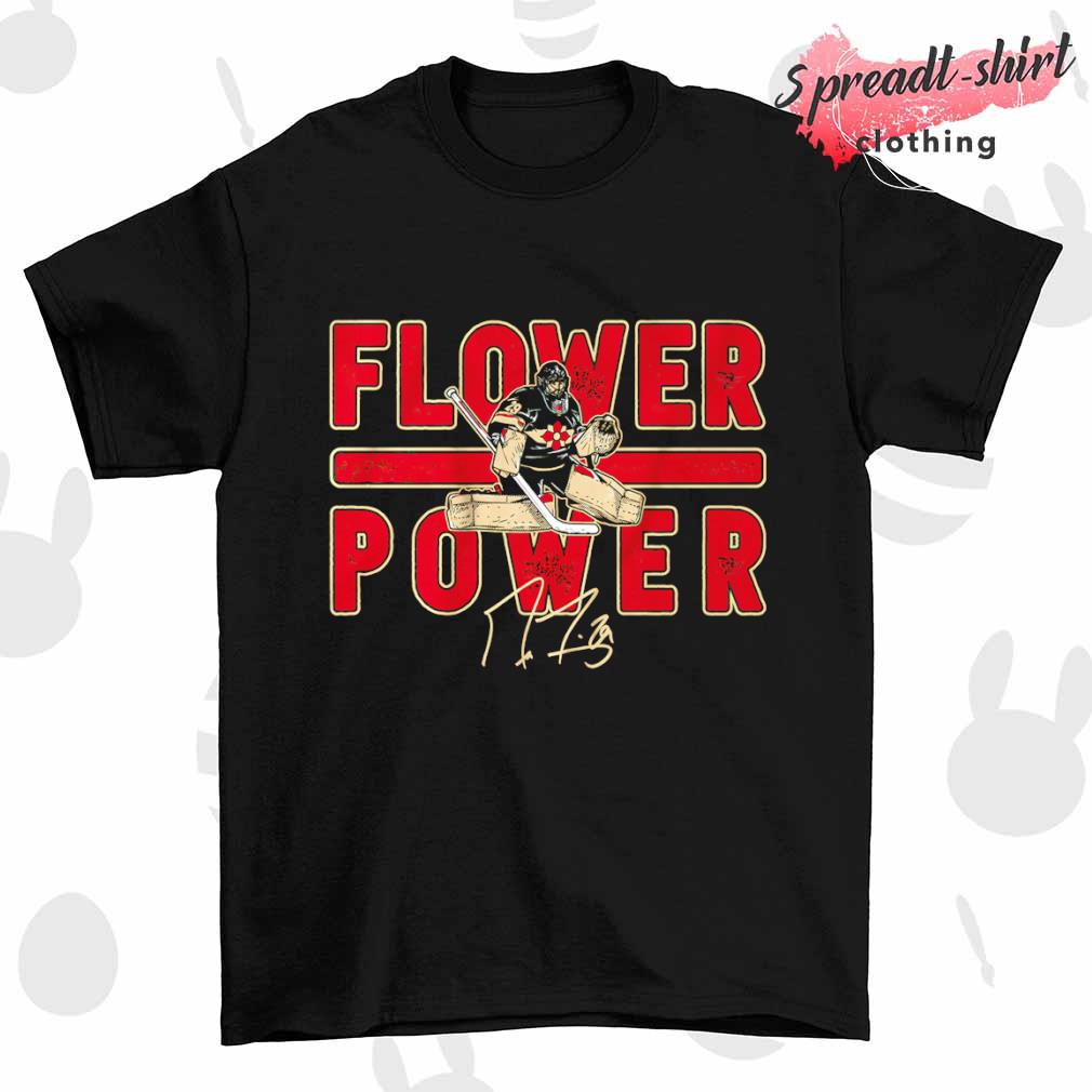 Marc-André Fleury Flower Power signature shirt