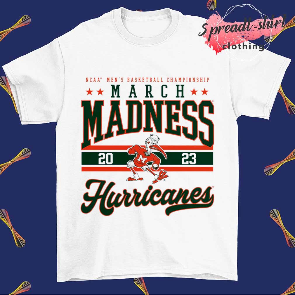 Miami Hurricanes 2023 NCAA Men's Basketball Tournament March Madness shirt