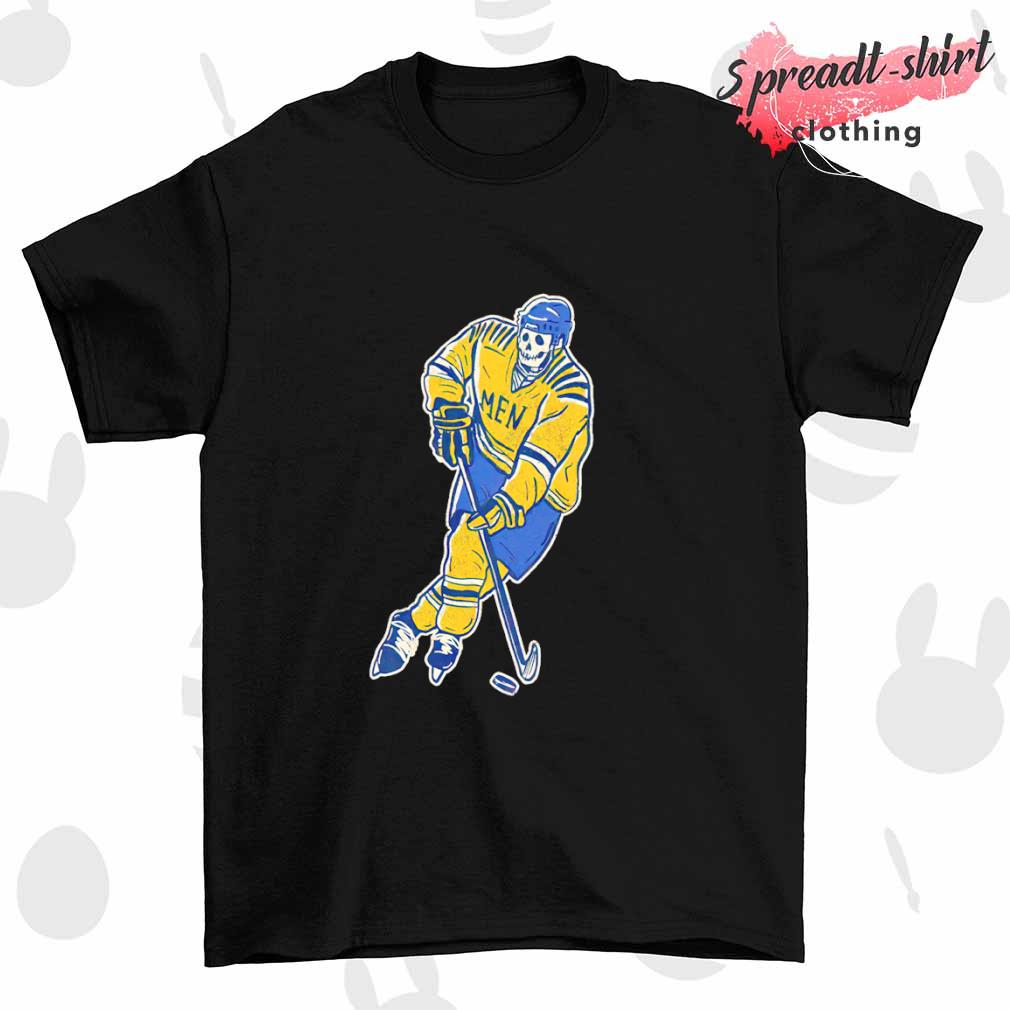 Michigan Wolverines Skeleton player shirt