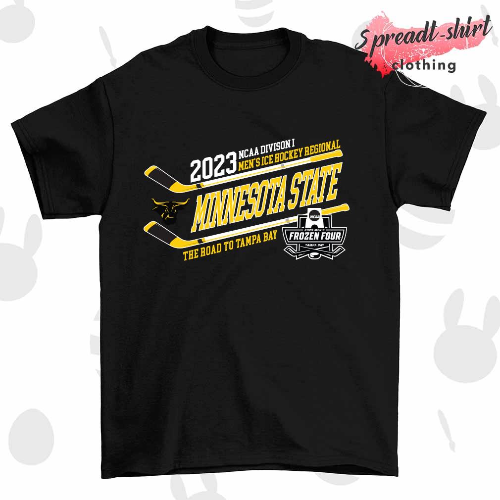 Minnesota State 2023 NCAA Division I Men's Ice Hockey Regional the road to Tampa Bay 2023 shirt