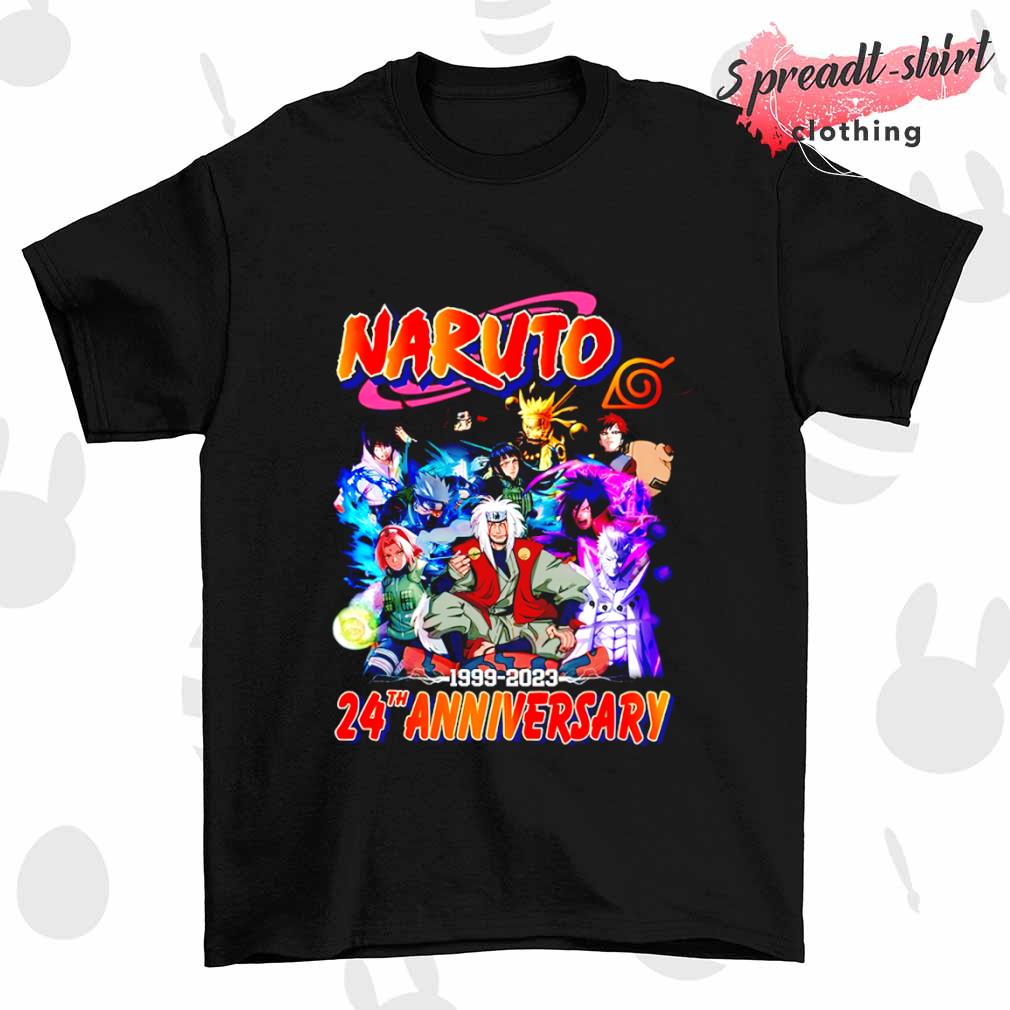 Naruto 24th Anniversary 1999 – 2023 shirt