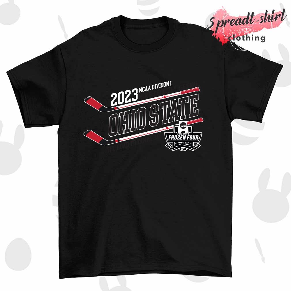 Ohio State 2023 NCAA Division I Men's Ice Hockey Regional the road to Tampa Bay 2023 shirt