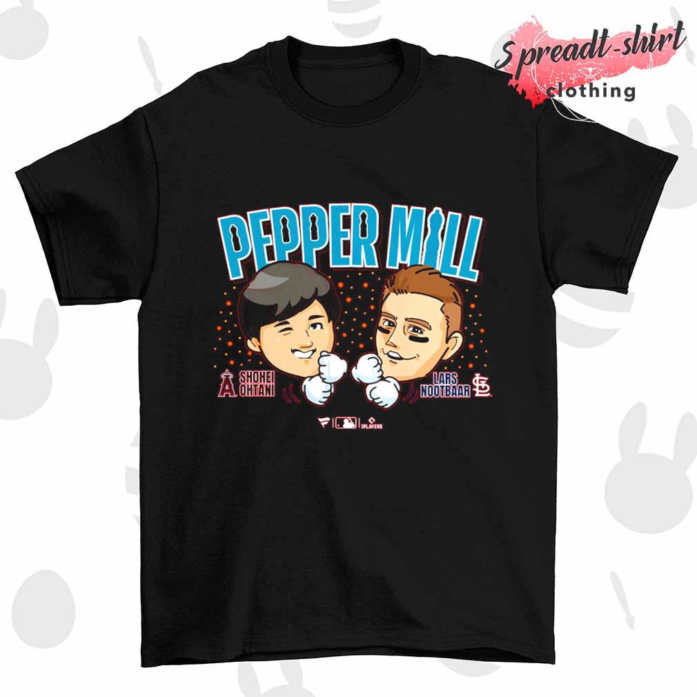 Pepper Mill Shohei Ohtani and Lars Nootbaar shirt