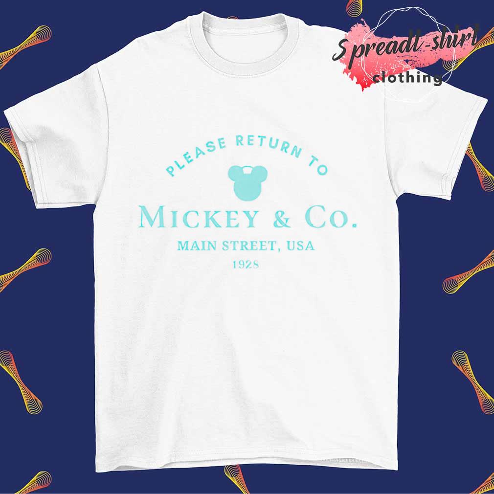 Please return to Mickey and Co. shirt
