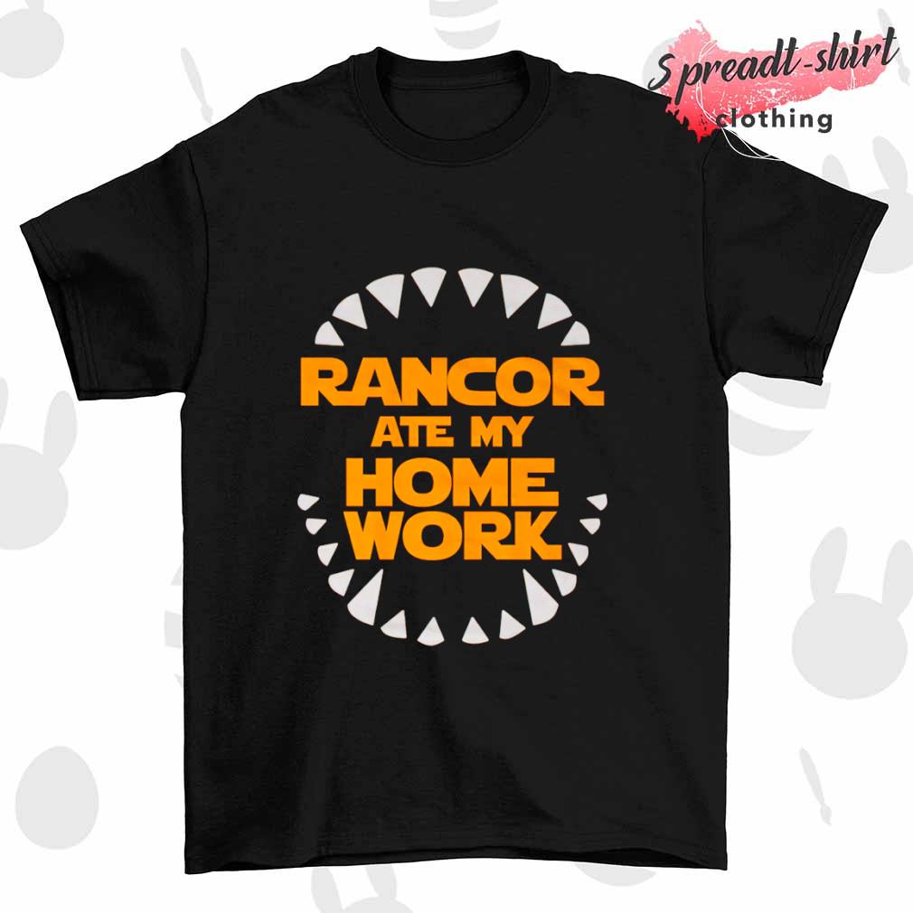 Rancor ate my homework T-shirt