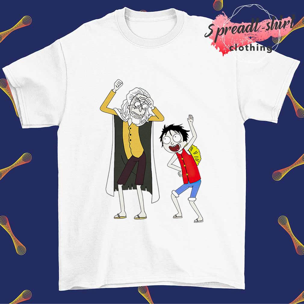 Rick and Morty One Piece shirt