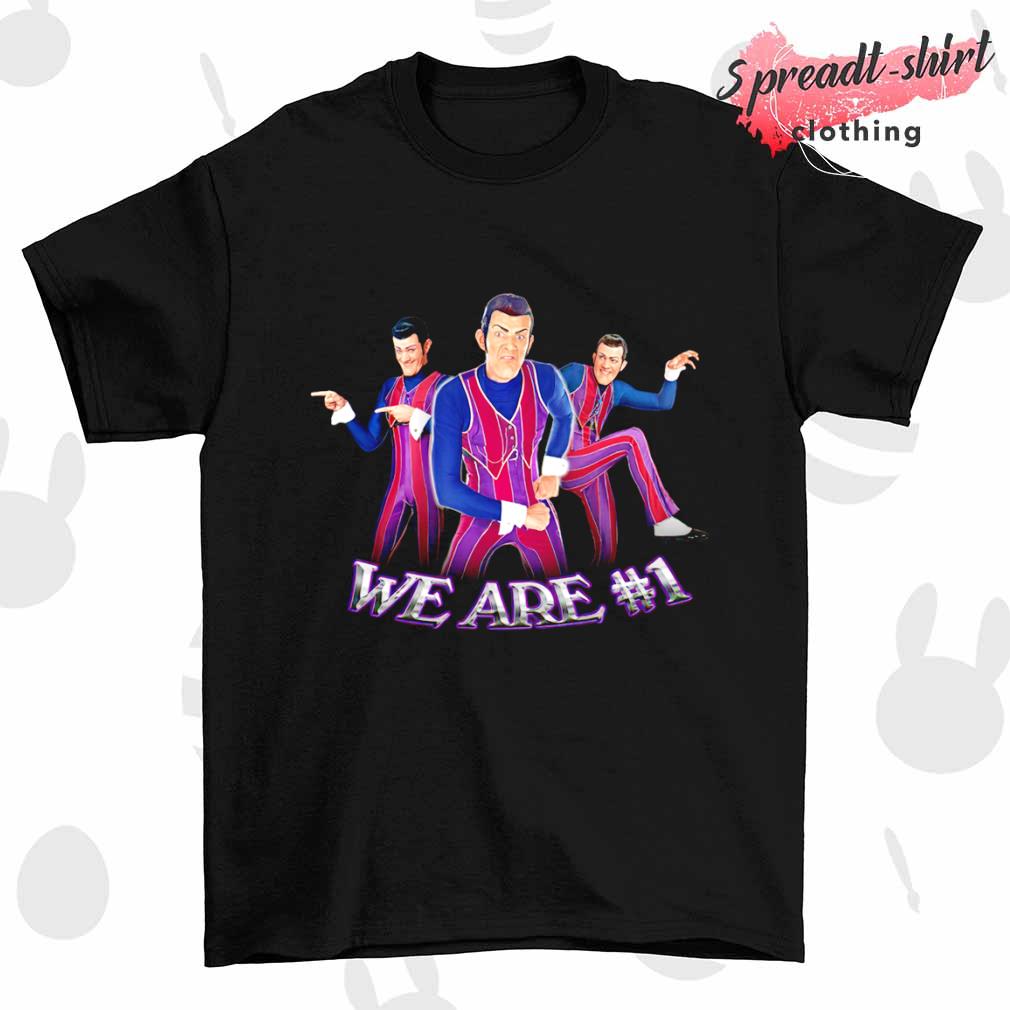 Robbie Rotten we are 1 shirt