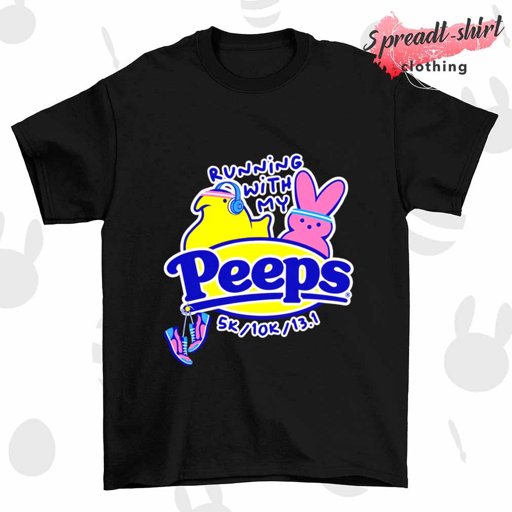 Running with my peeps shirt