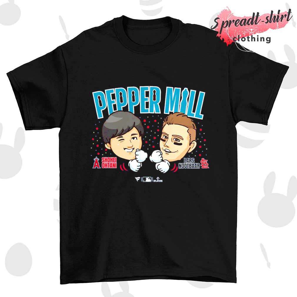 Shohei Ohtani and Lars Nootbaar Pepper Mill shirt
