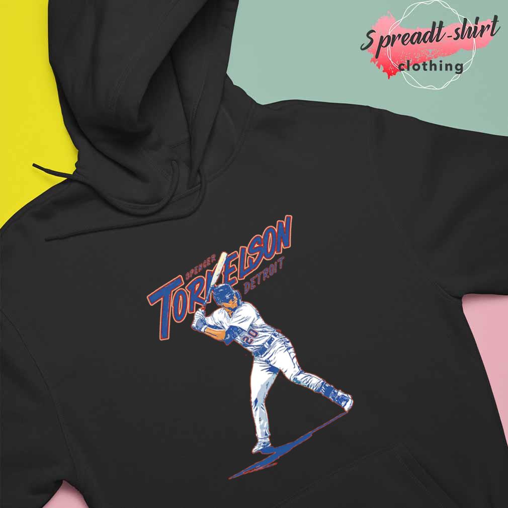 Spencer Torkelson at bat Detroit shirt