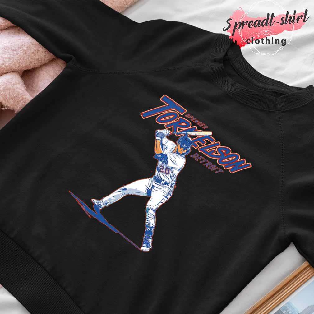 Spencer Torkelson at bat Detroit shirt