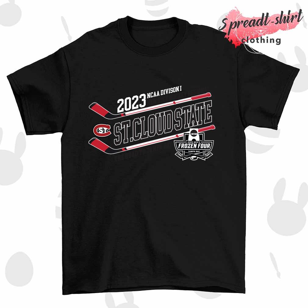 St. Cloud State 2023 NCAA Division I Men's Ice Hockey Regional the road to Tampa Bay 2023 shirt