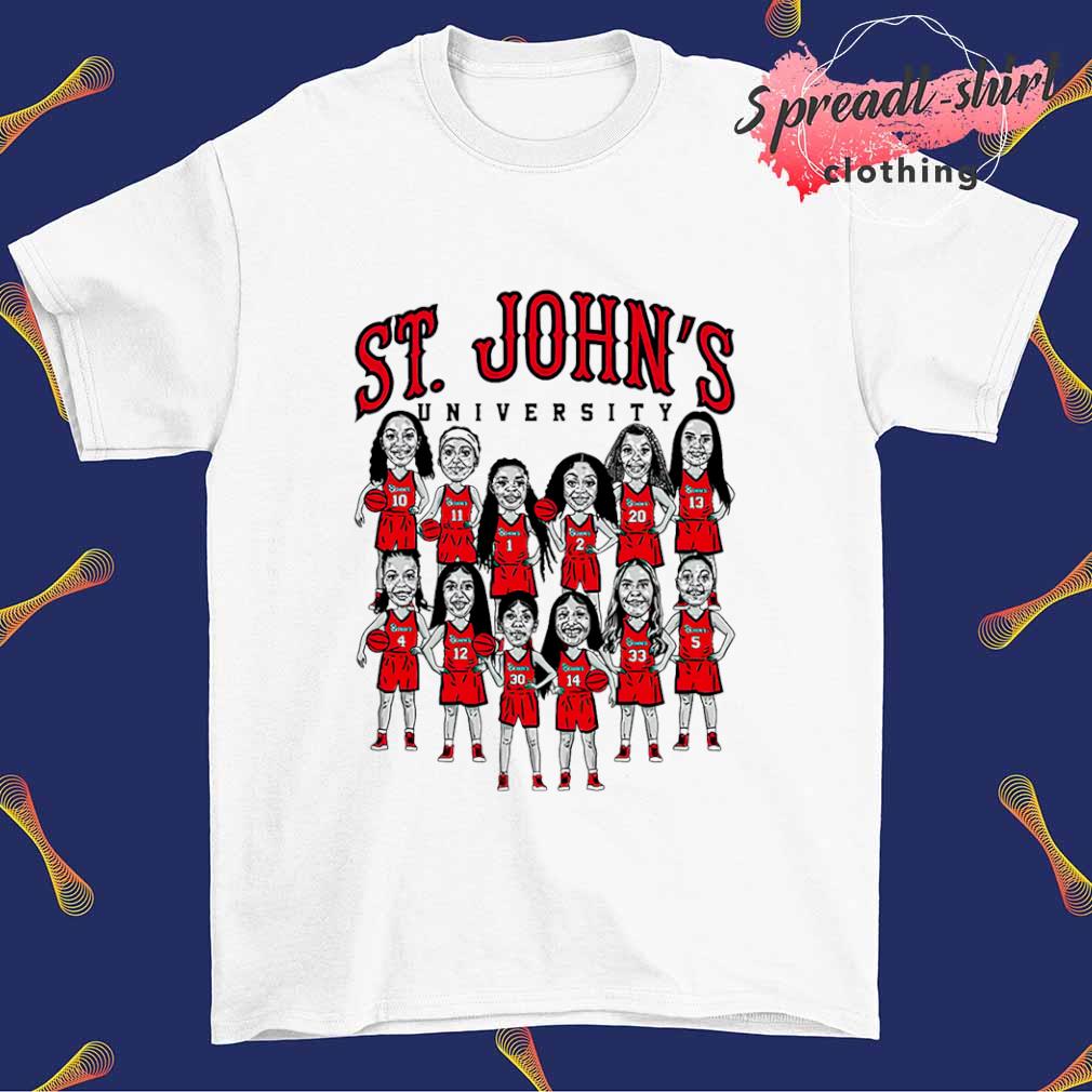St. Johns NCAA Women's Basketball Team shirt