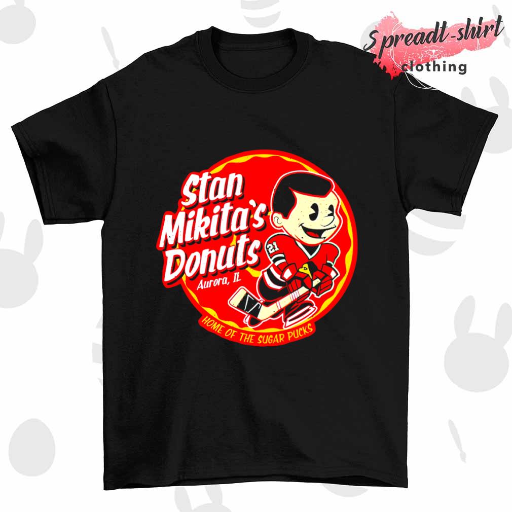 Stan Mikitas Donuts home of the sugar pucks shirt