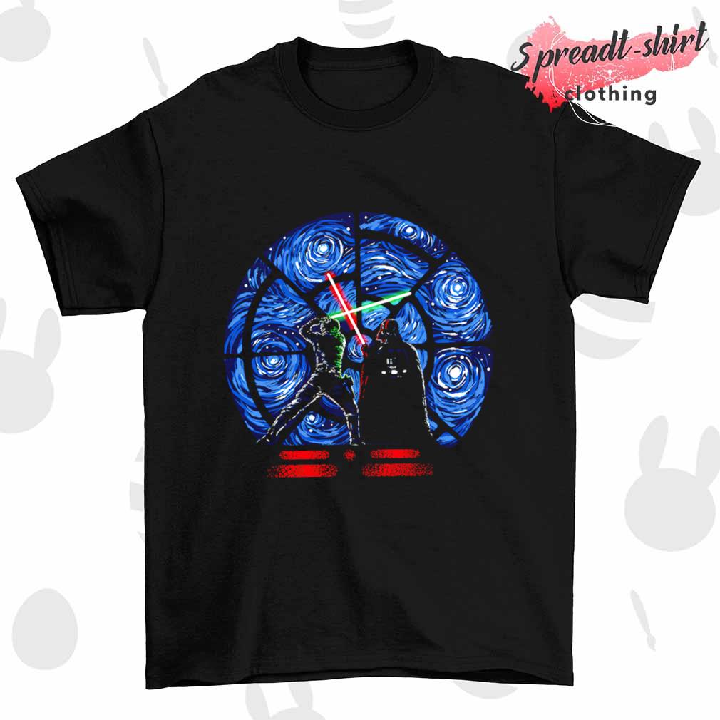 Starry Battle Star Wars shirt