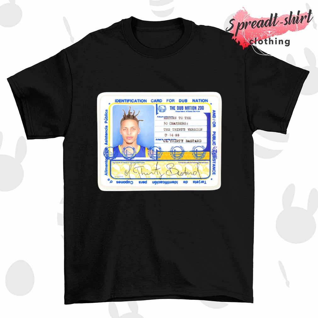 Stephen Curry ol dirty bastard shirt