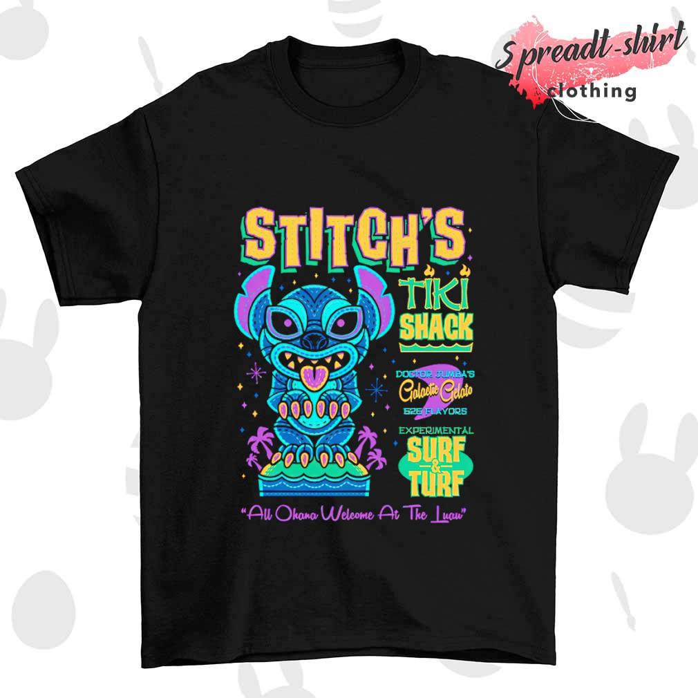 Stitch Tiki Shack surf turf shirt