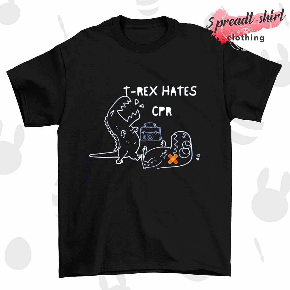 T-Rex heates CPR T-shirt