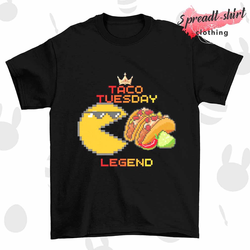 Taco Tuesday Legend 8-bit shirt