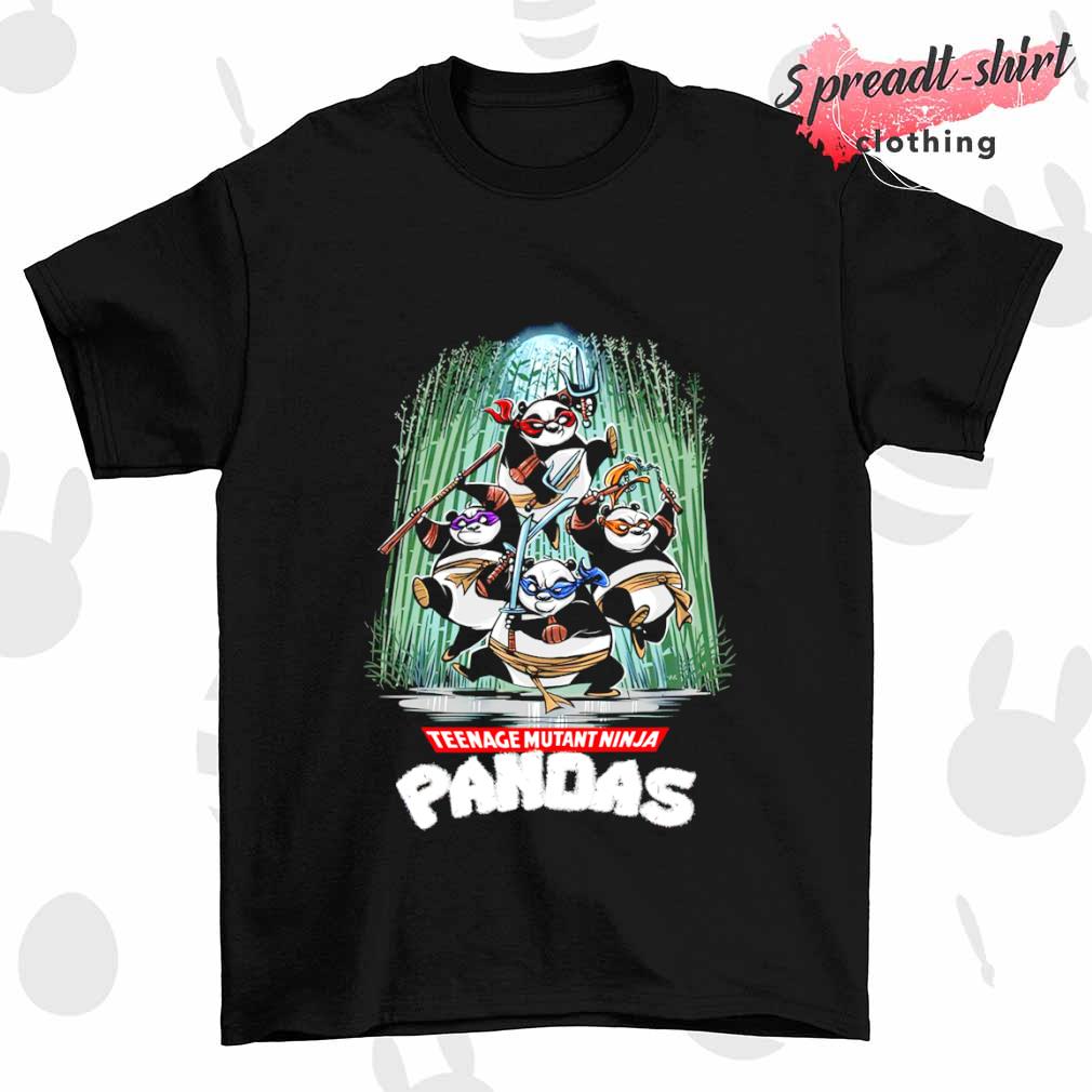 Teenage mutant ninja pandas shirt