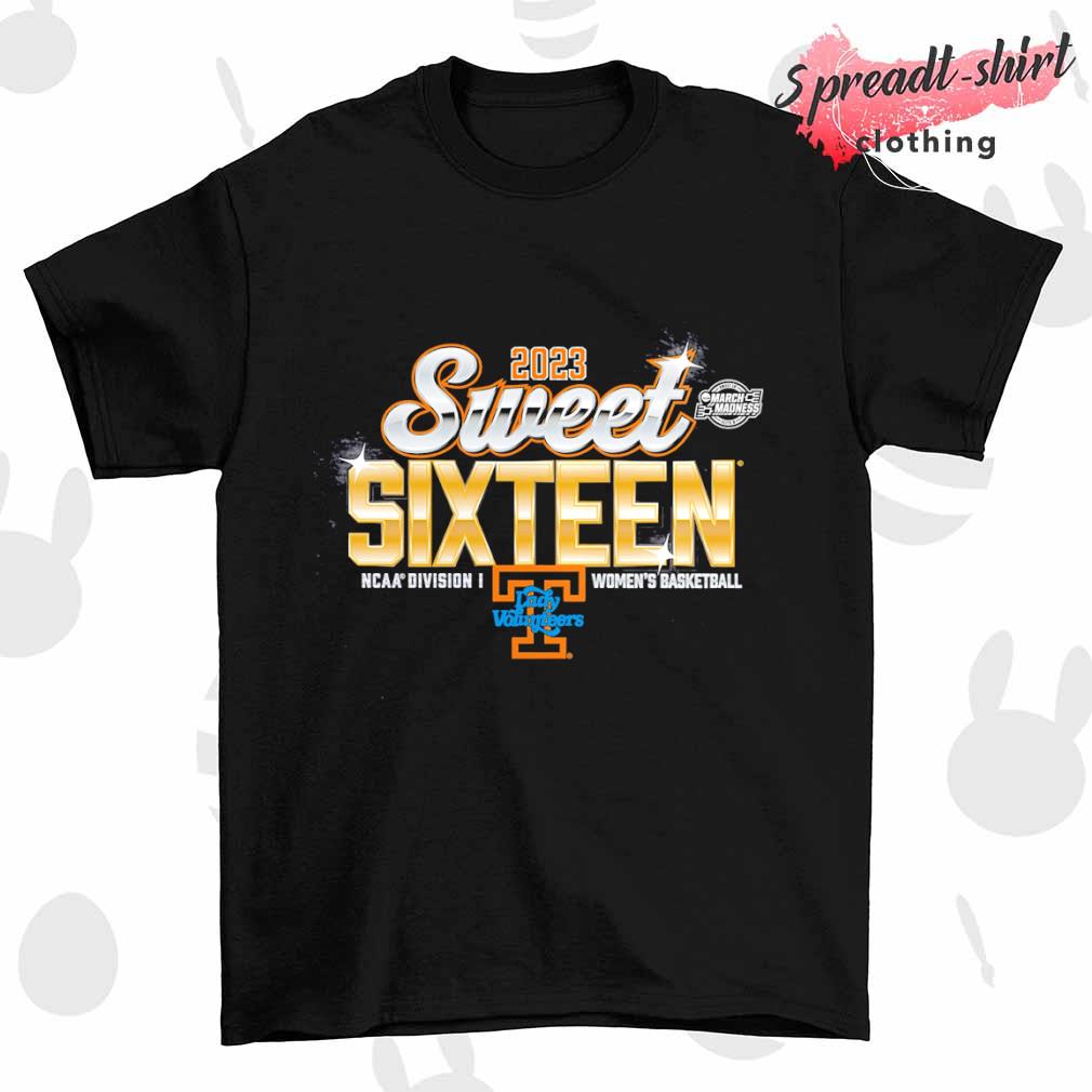 Tennessee Lady Vols 2023 Sweet 16 NCAA Division I Women's Basketball March Madness shirt