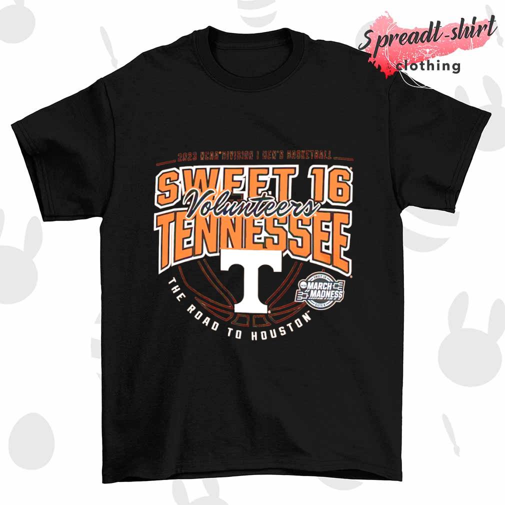 Tennessee Volunteers Sweet 16 NCAA Division I Men's Basketball 2023 shirt