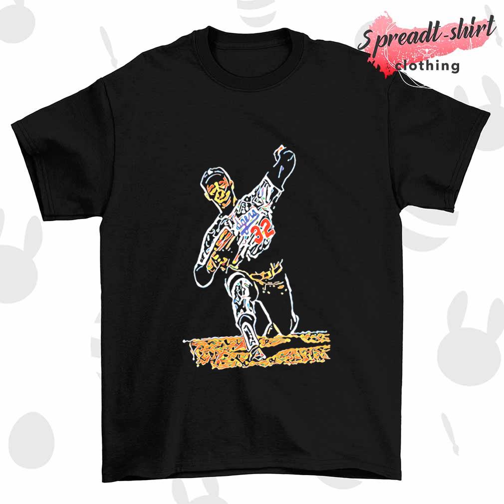 The left arm of god Los Angeles Dodgers shirt