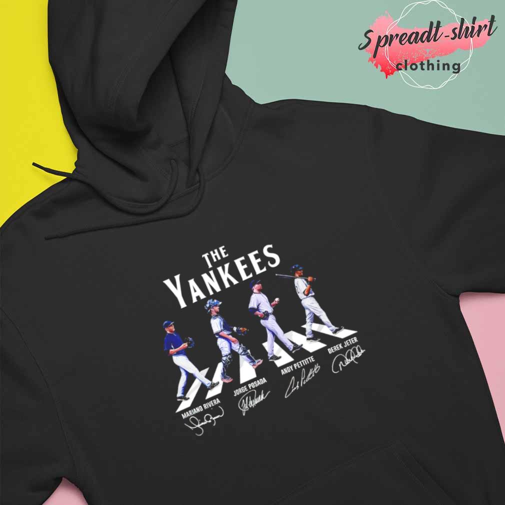 The Yankees abbey road signature shirt, hoodie, sweater, long