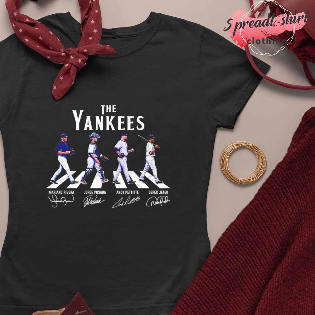 Abbey Road The Yankees signature shirt, sweater and v-neck t-shirt