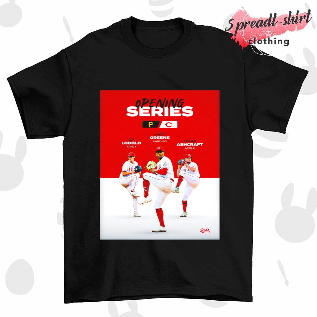 The opening series trio Cincinnati Reds shirt
