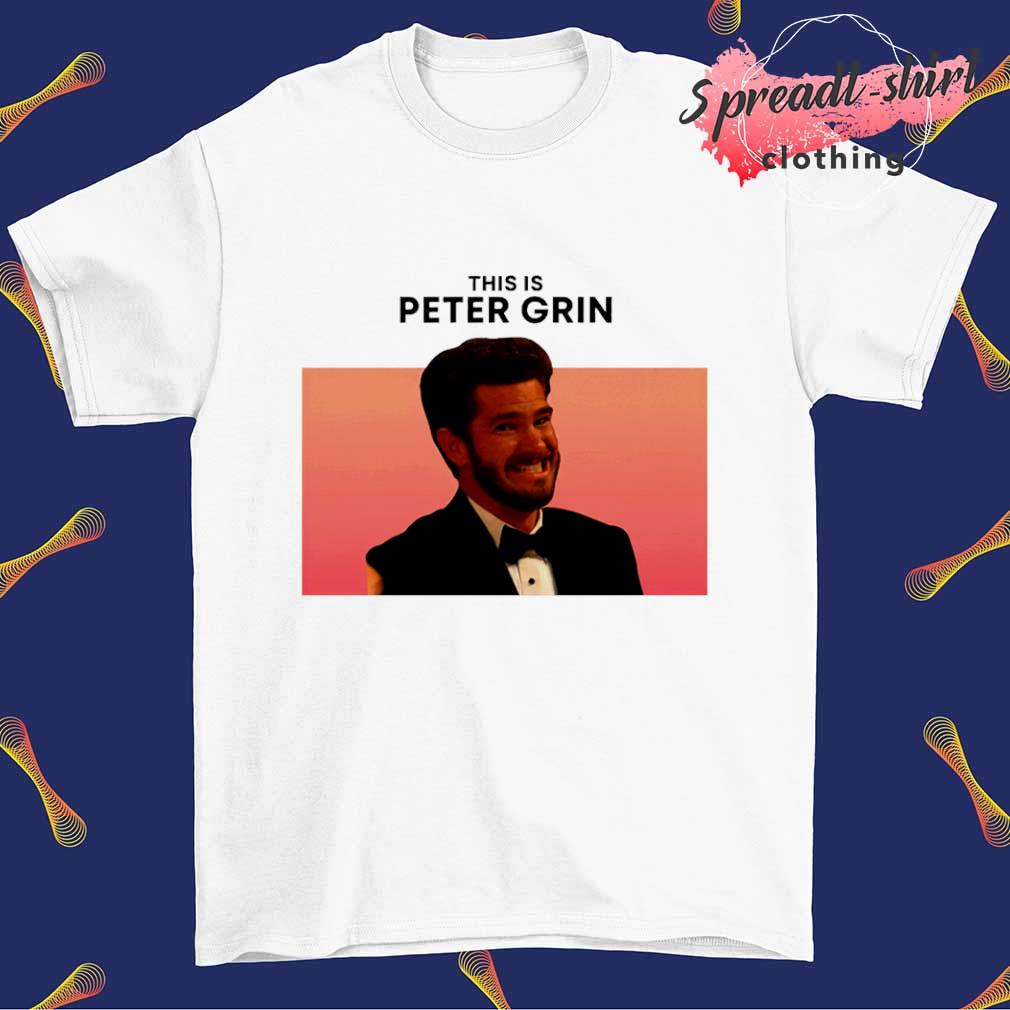This is Peter Grin Andrew Garfield Awkward Oscar 2023 shirt
