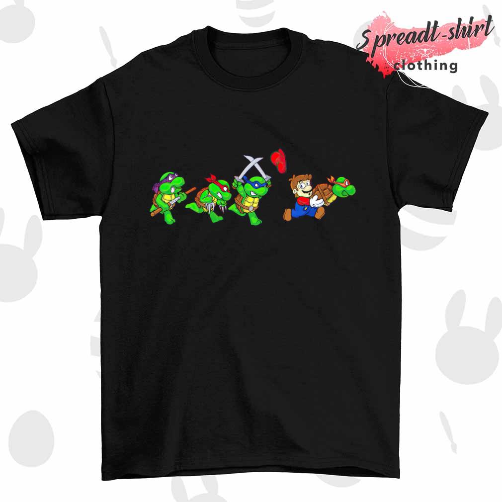 Turtle Trouble Mario shirt