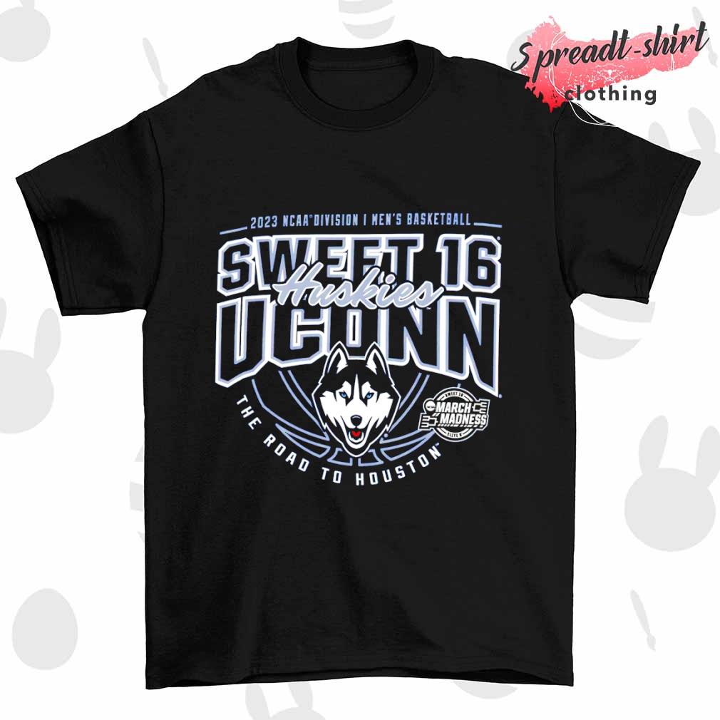 UConn Huskies Sweet 16 NCAA Division I Men's Basketball 2023 shirt