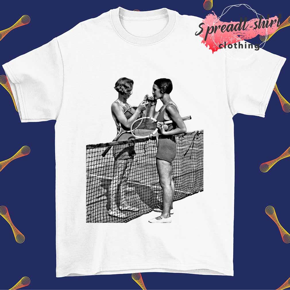 Vintage cigarette tennis shirt