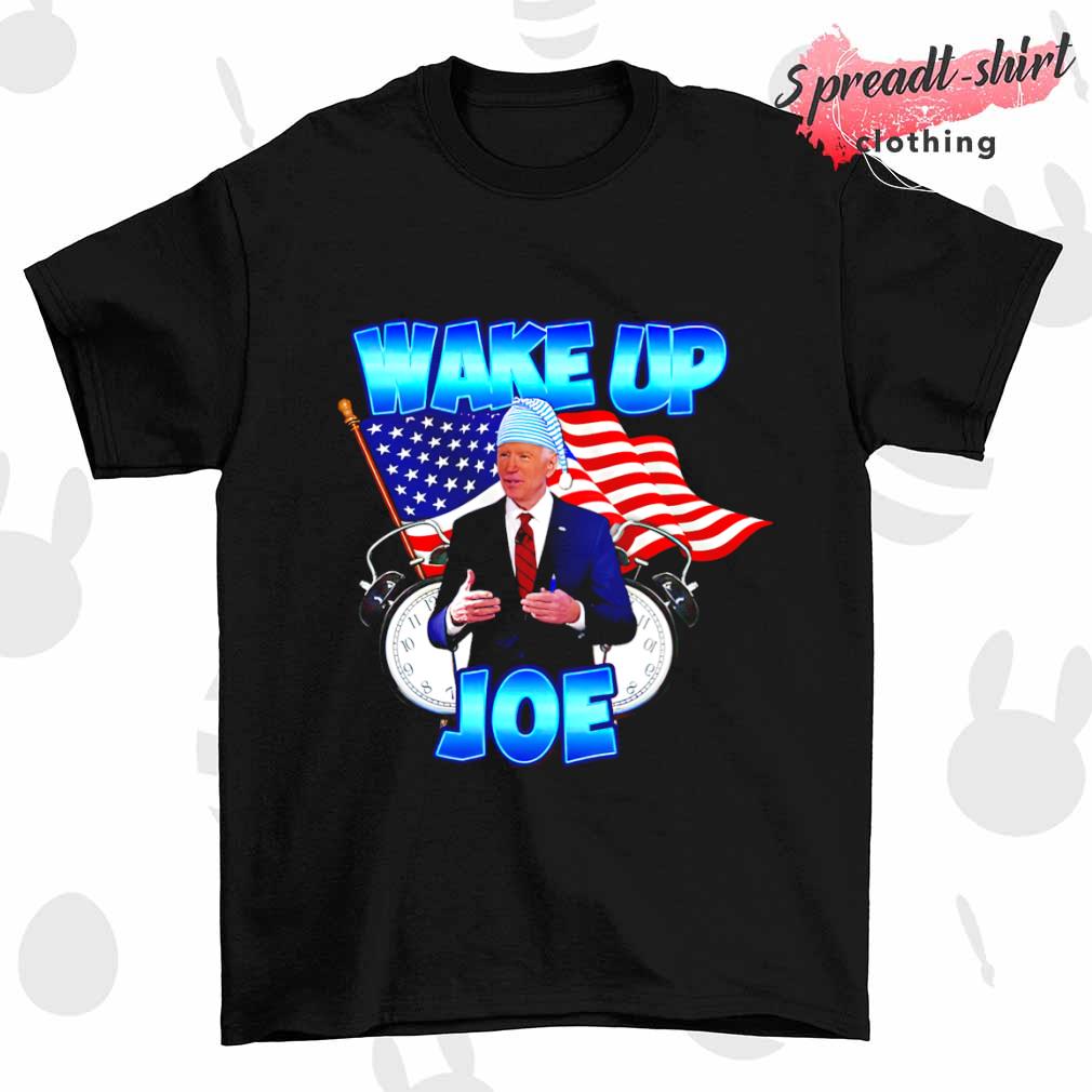 Wake up Joe Biden USA flag shirt
