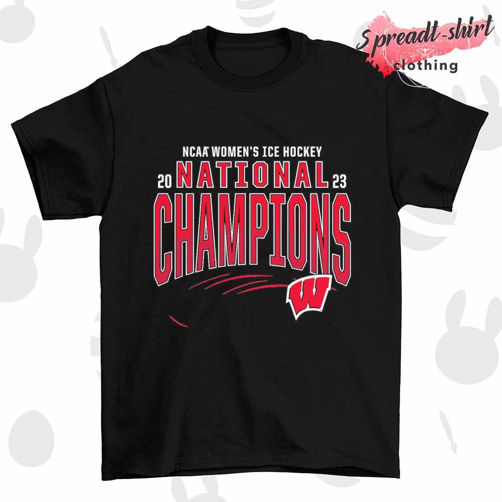 Wisconsin Badgers NCAA Women's Ice Hockey 2023 National Champions shirt