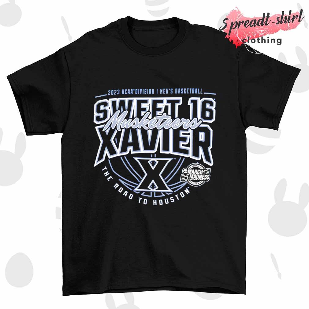 Xavier Musketeers Sweet 16 NCAA Division I Men's Basketball 2023 shirt