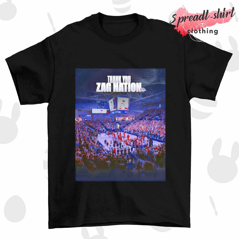 Zag Nation Thanks for all your support this season shirt