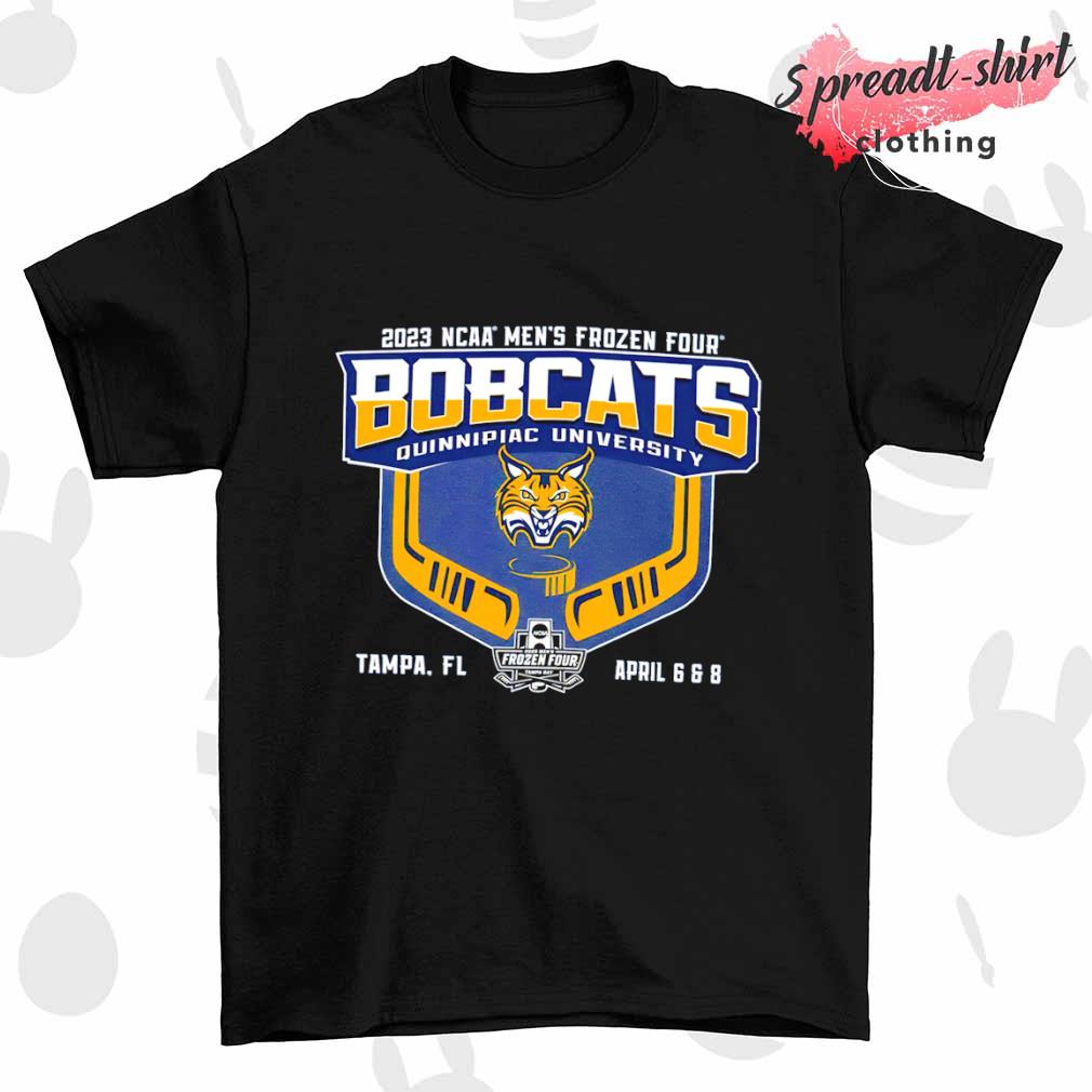 2023 NCAA Men's Frozen Four Bobcats Quinnipiac University T-shirt