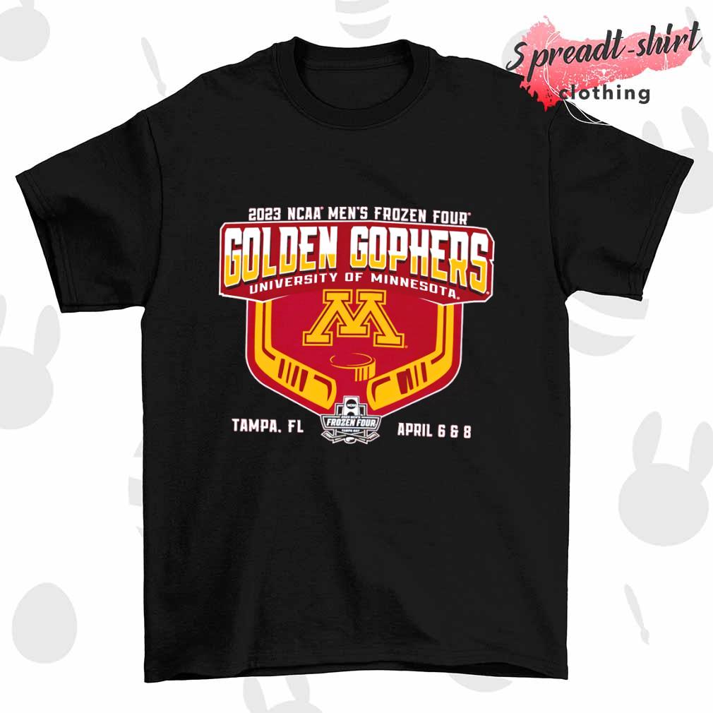 2023 NCAA Men's Frozen Four Golden Gophers University of Minnesota T-shirt