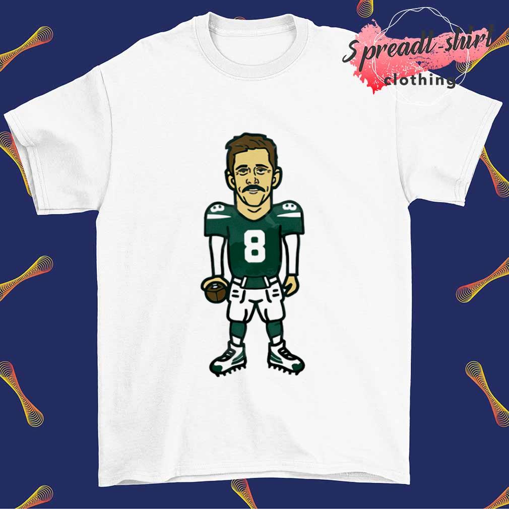 Aaron Rodgers 8 New York Jets football cartoon 2023 T-shirt, hoodie,  sweater, long sleeve and tank top